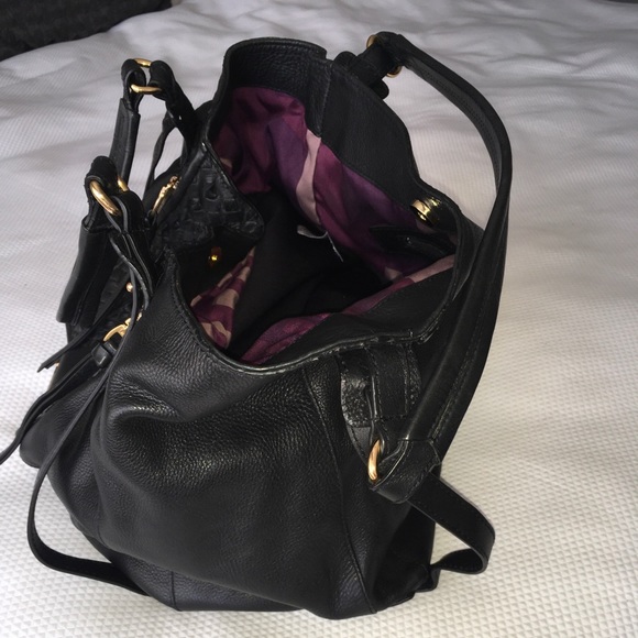 KOOBA buttery black leather bag with dust bag - Picture 6 of 10